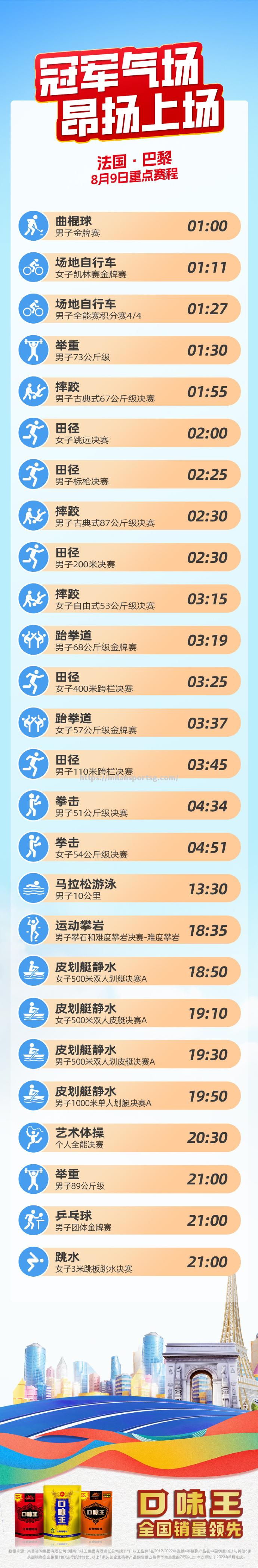 米兰体育-奥运会比赛日程调整，球迷需关注最新赛程